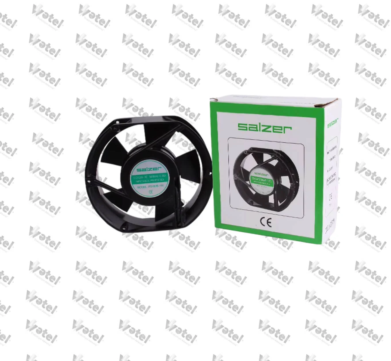 PD157B-220 Salzer Kare Fan