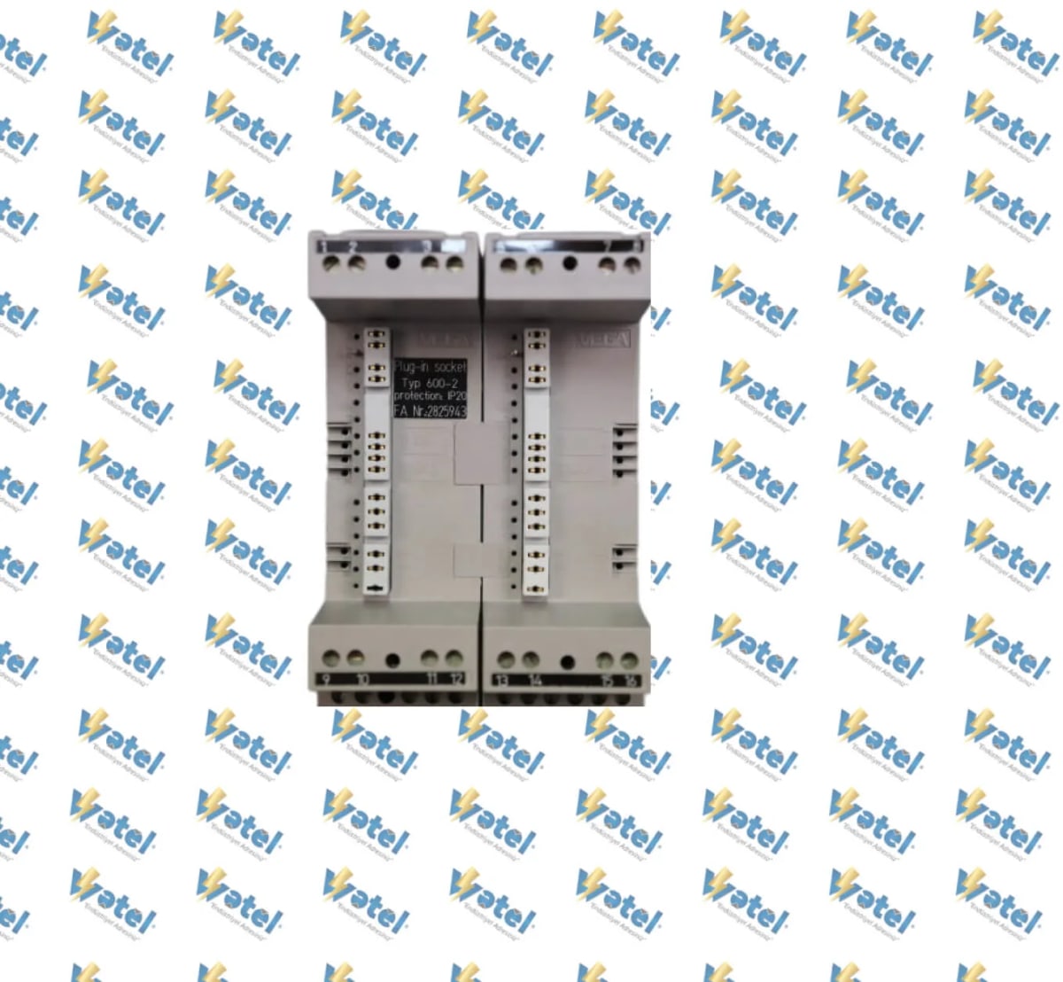vega-600-2 - VEGAMET PLUG-IN SOCKET 600-2