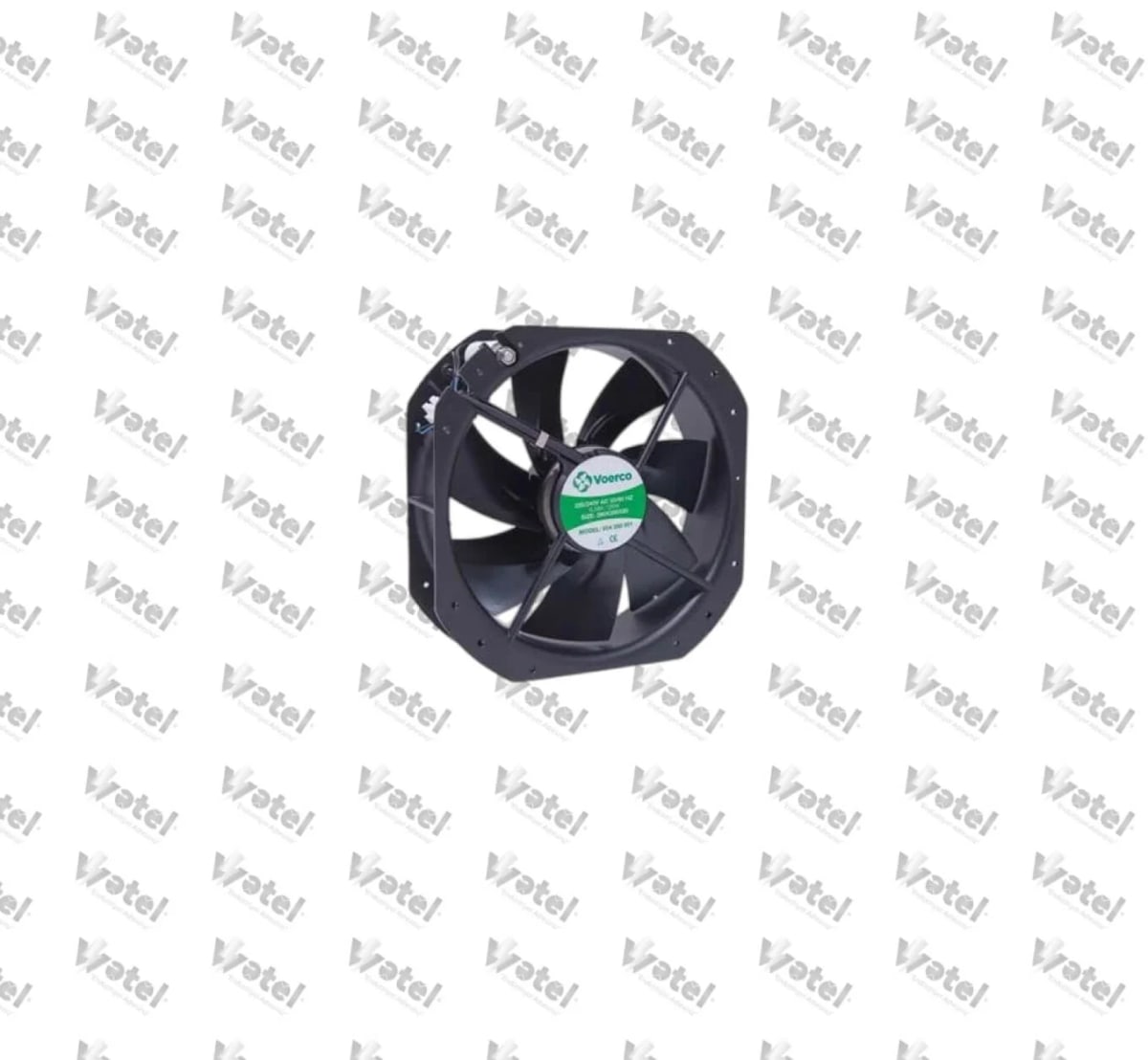 V04 280 002 - Voerco V04 280 002 Pro Kompak AC Fan (Metal Kanatlı)