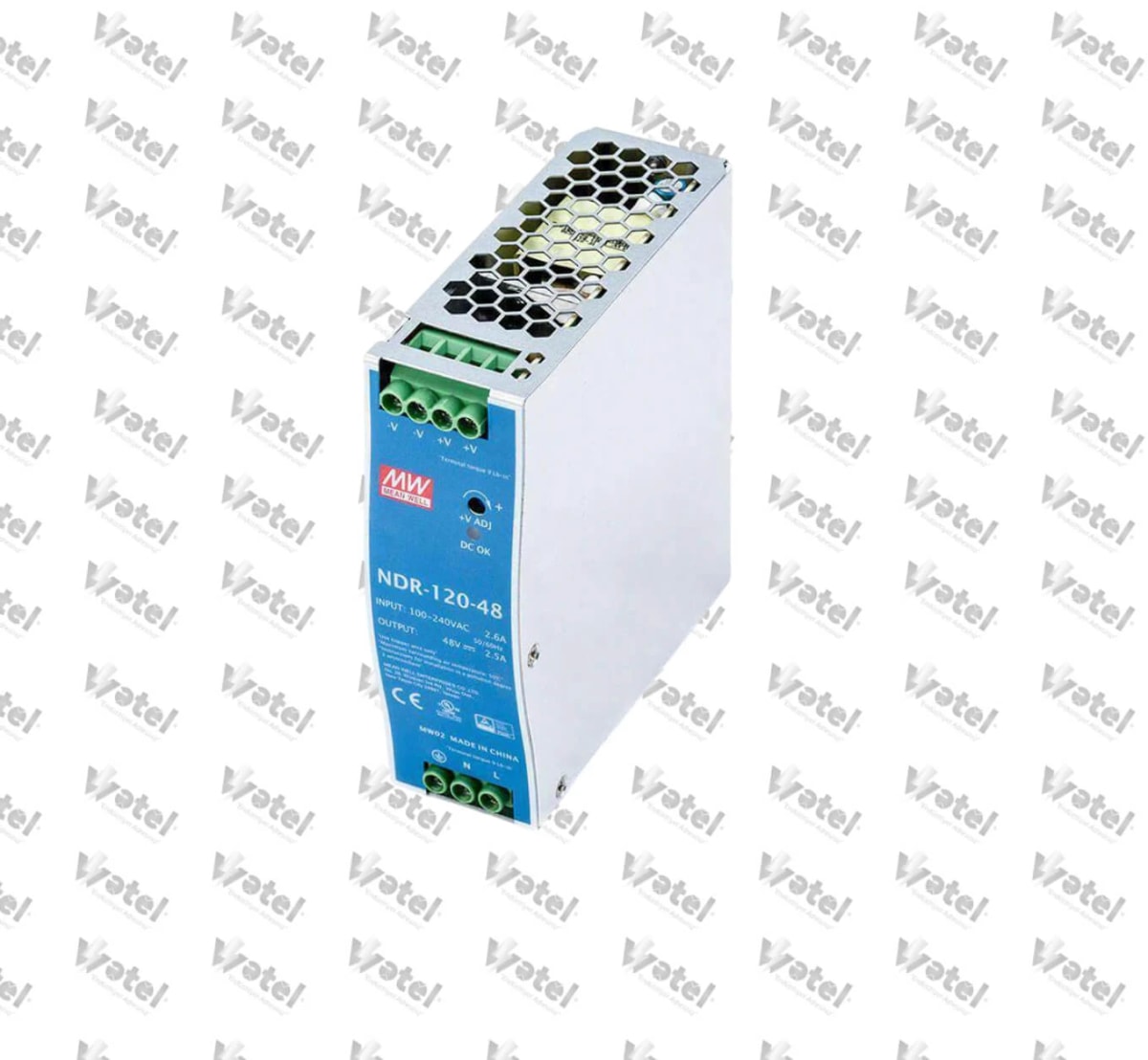 NDR-120-48 - Mean Well NDR-120-48 Industrial DIN Rail Power Supply