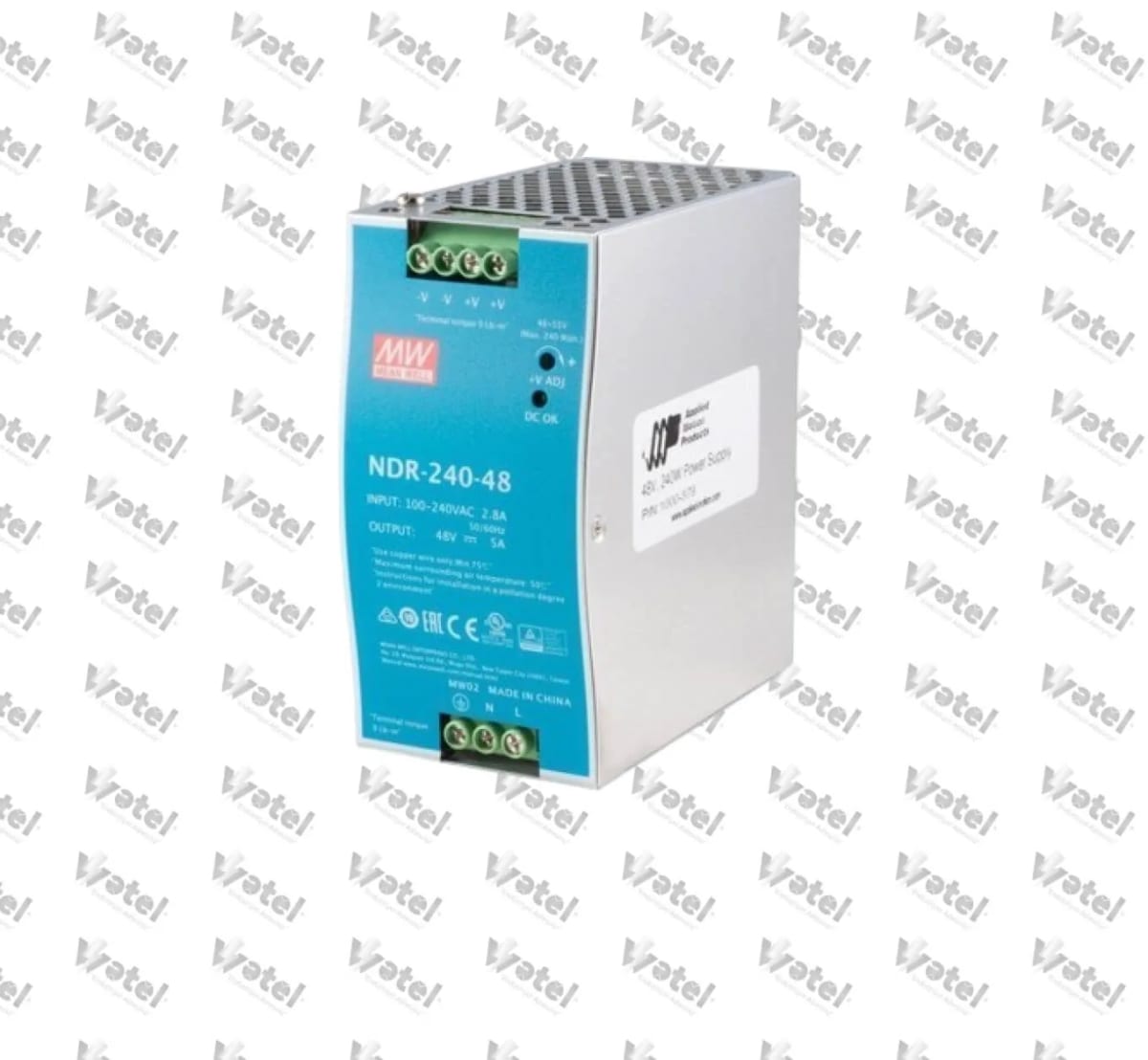 NDR-240-48 - Mean Well NDR-240-48 Industrial DIN Rail Power Supply