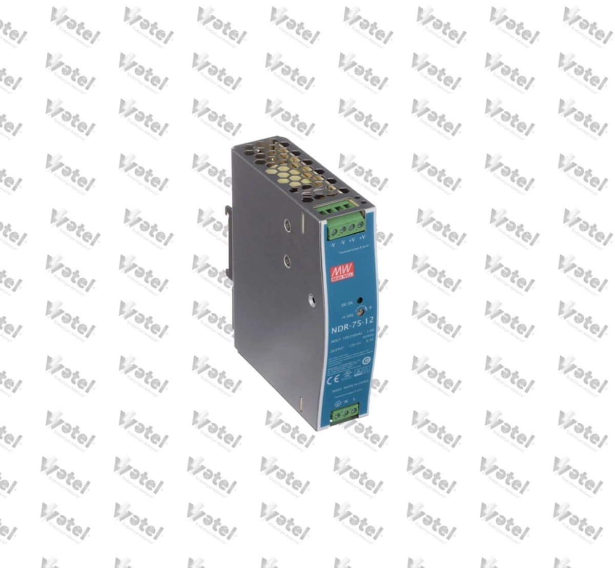 NDR-75-12 - Mean Well NDR-75-12 Industrial DIN Rail Power Supply