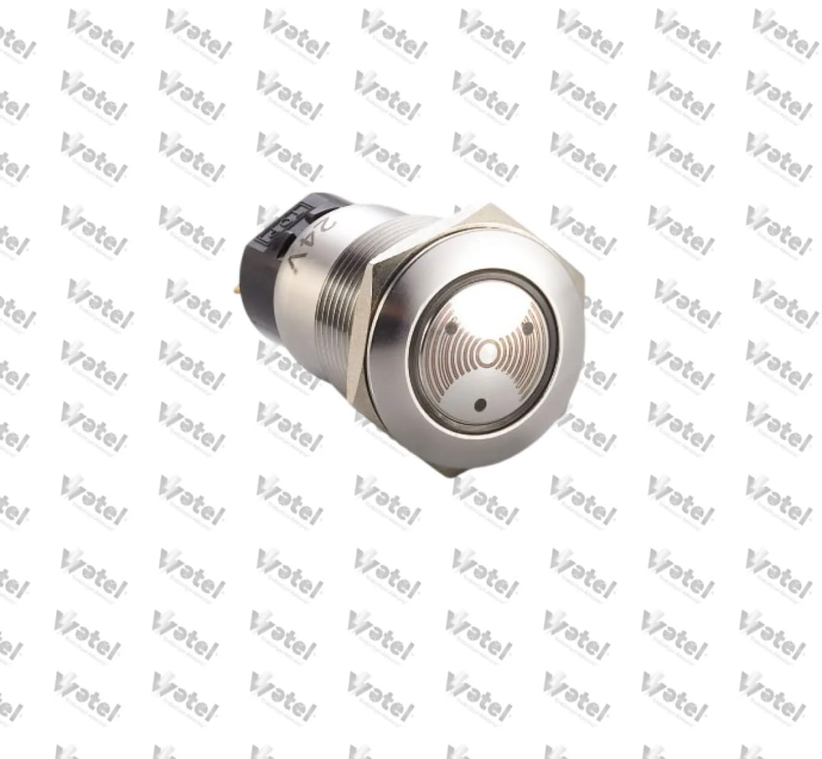 J19-BZL-RD - J19-BZL-RD Metal Buzzer 24V DC + Led