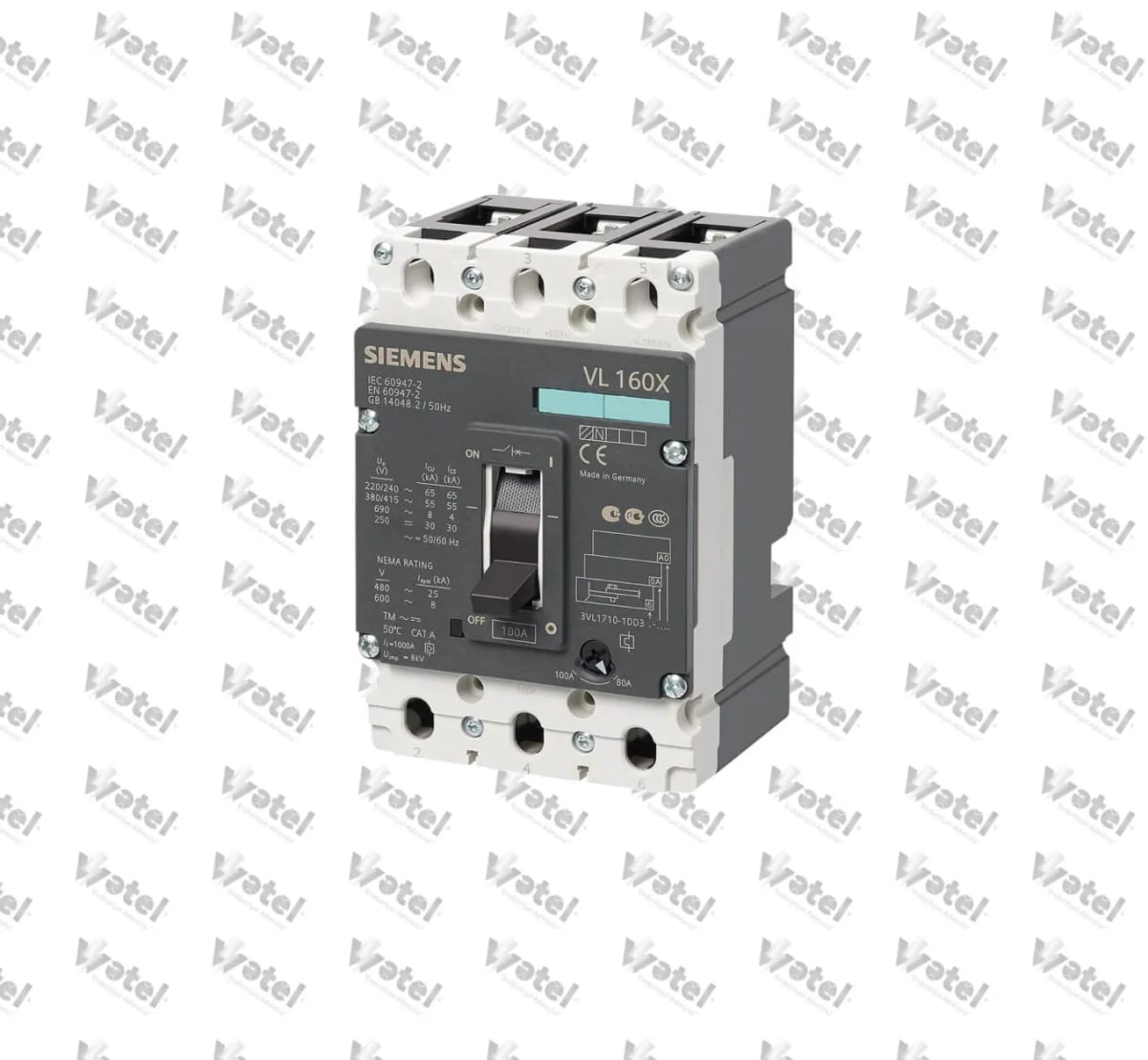 3VL1703-1DD33-0AA0 - Siemens Devre Kesici VL160X N