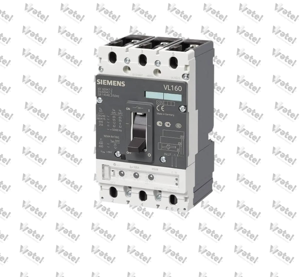 3VL2706-1SE33-0AA0 - Siemens Devre Kesici VL160N