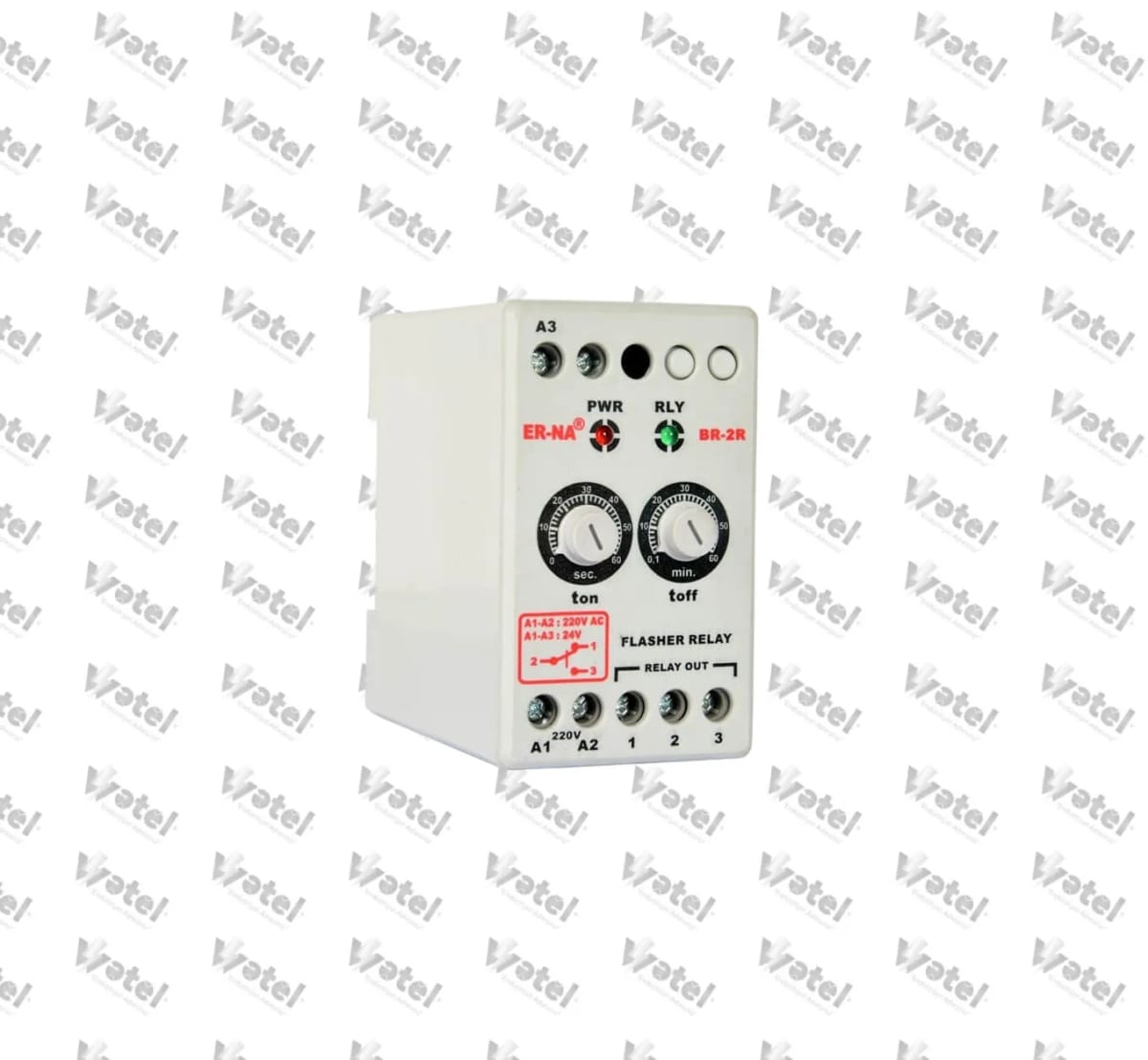 BR-2R - BR-2R Multi-Zamanlı Flaşör Zaman Rölesi