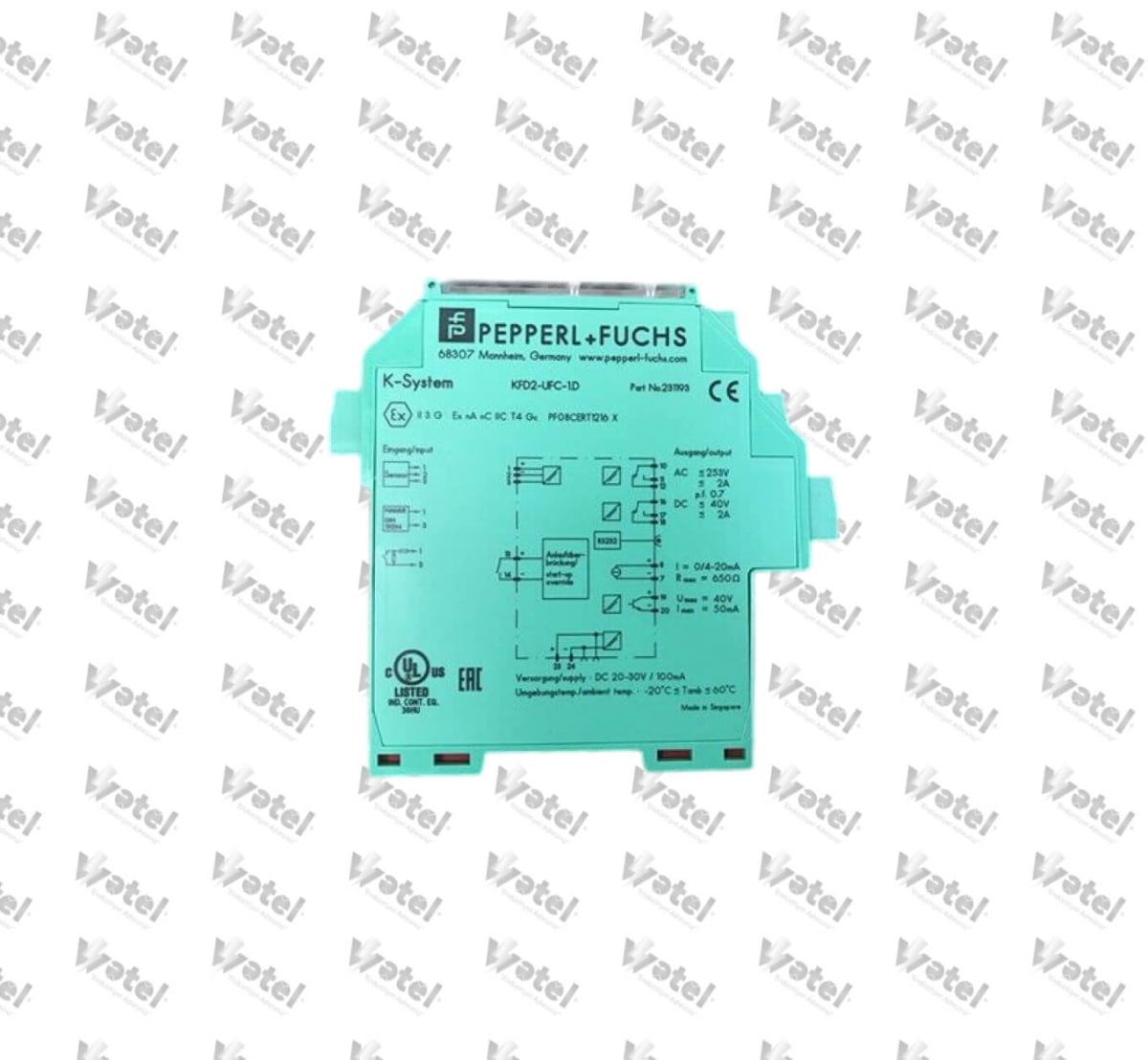 KFD2-UFC-1D - Pepperl Fuchs KFD2-UFC-1D Sinyal Dönüştürücü