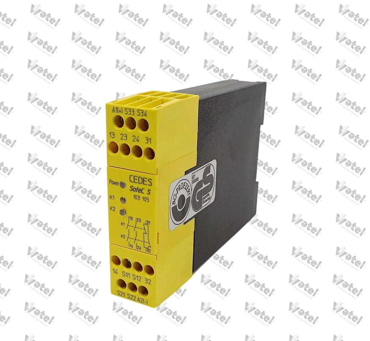 0053233 - Cedes AG 103 105 SafeC S Güvenlik Rölesi