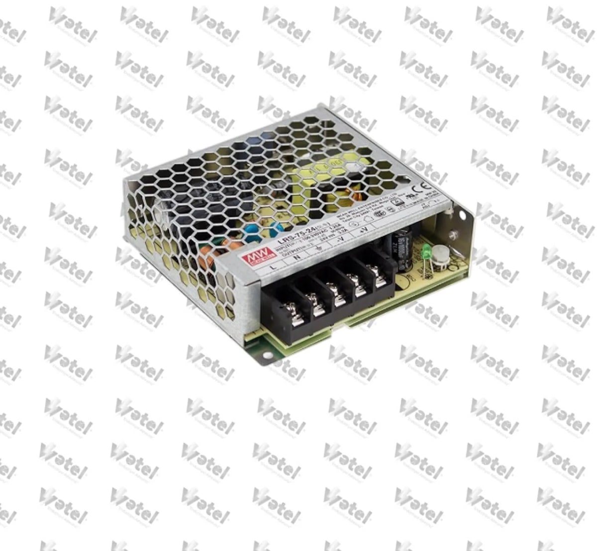 LRS75-24 - Mean Well LRS75-24 24VDC 3.2A AC/DC Güç Kaynağı