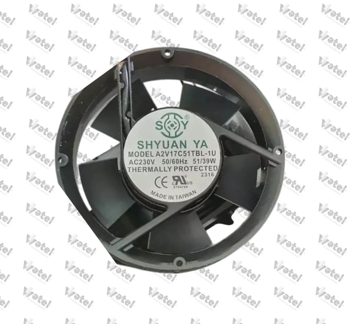 A2V17C51TBL-1U - SHYUAN YA A2V17C51TBL-1U AC 230V 51W 17cm 0mAh