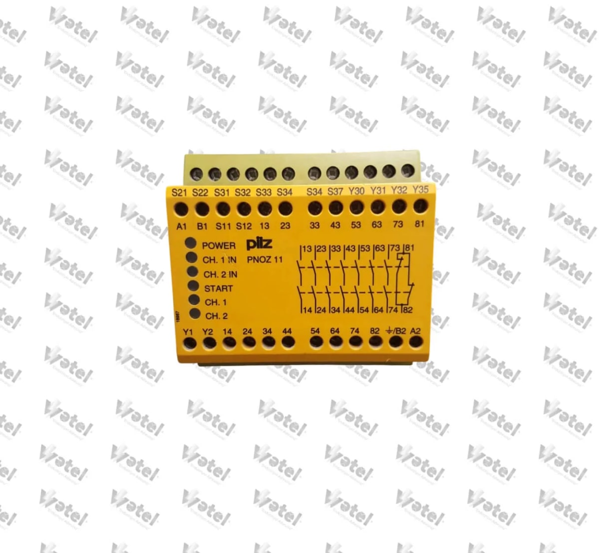 PİLZ-774085 - Pilz-774085 PNOZ 11 110-120VAC 24VDC Emniyet Rölesi