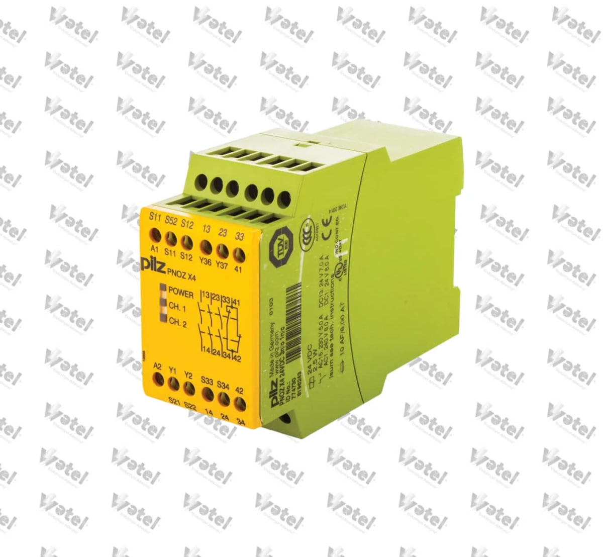 PİLZ-774730 - Pilz-774730 PNOZ X4 24VDC Emniyet Rölesi