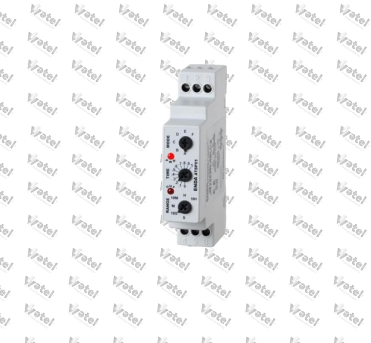 ATSF01-UV - ENDA ATSF01-UV 90-250V AC Ray Tipi Flaşör Analog Zaman Rölesi