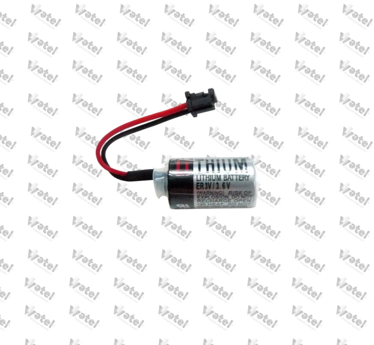 Ultra-ER3V - Toshiba ER3V 3.6V Lityum Pil 2 Pin Soketli