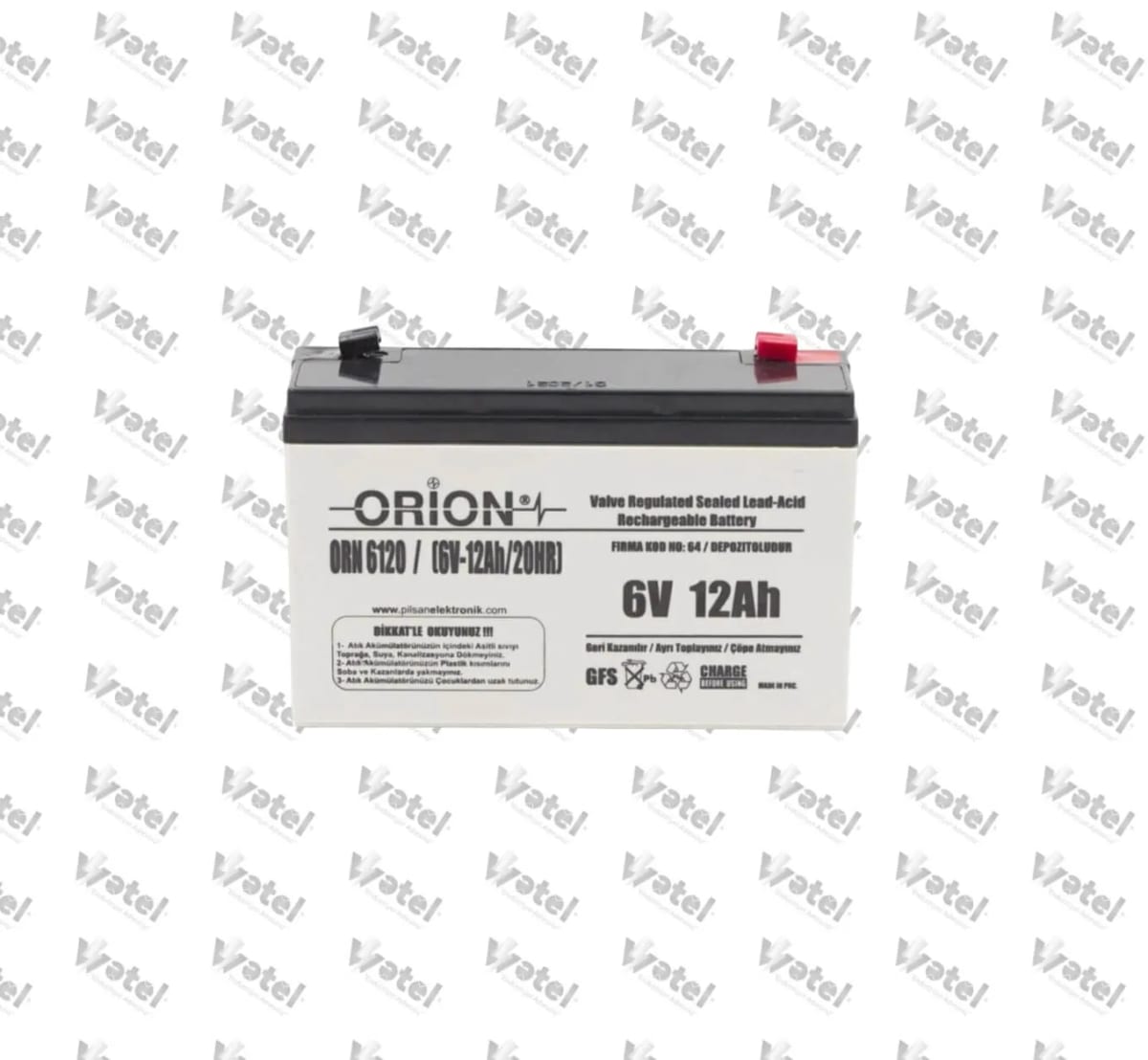 ORN6120 - Orion ORN6120 6V 12AH Kuru Akü