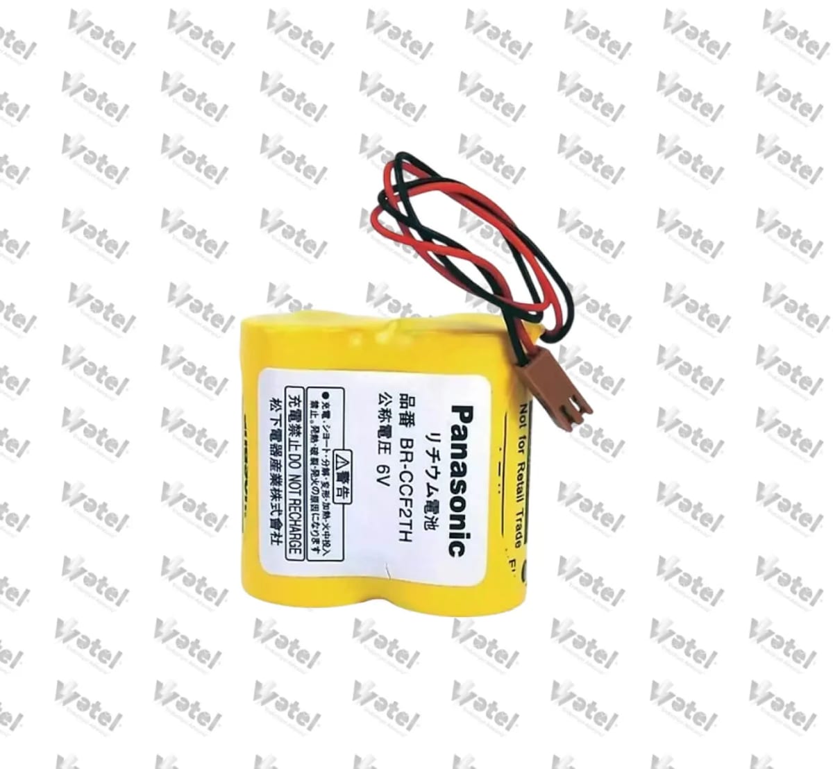 BR-CCF2TH - Panasonic BR-CCF2TH 6V 5000mAh Lityum Pil