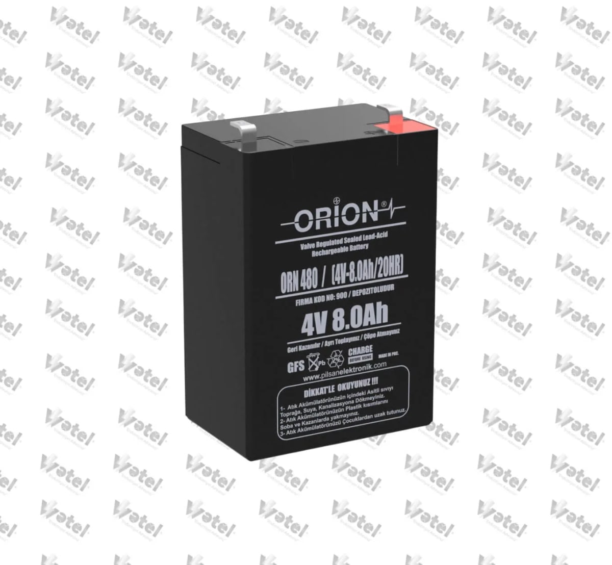 ORN480 - Orion ORN480 4V 8AH Kuru Akü