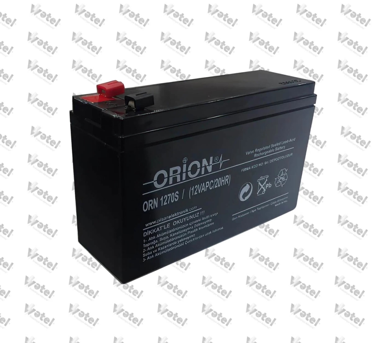 ORN1270S - Orion ORN1270S 12V 7AH Kuru Akü