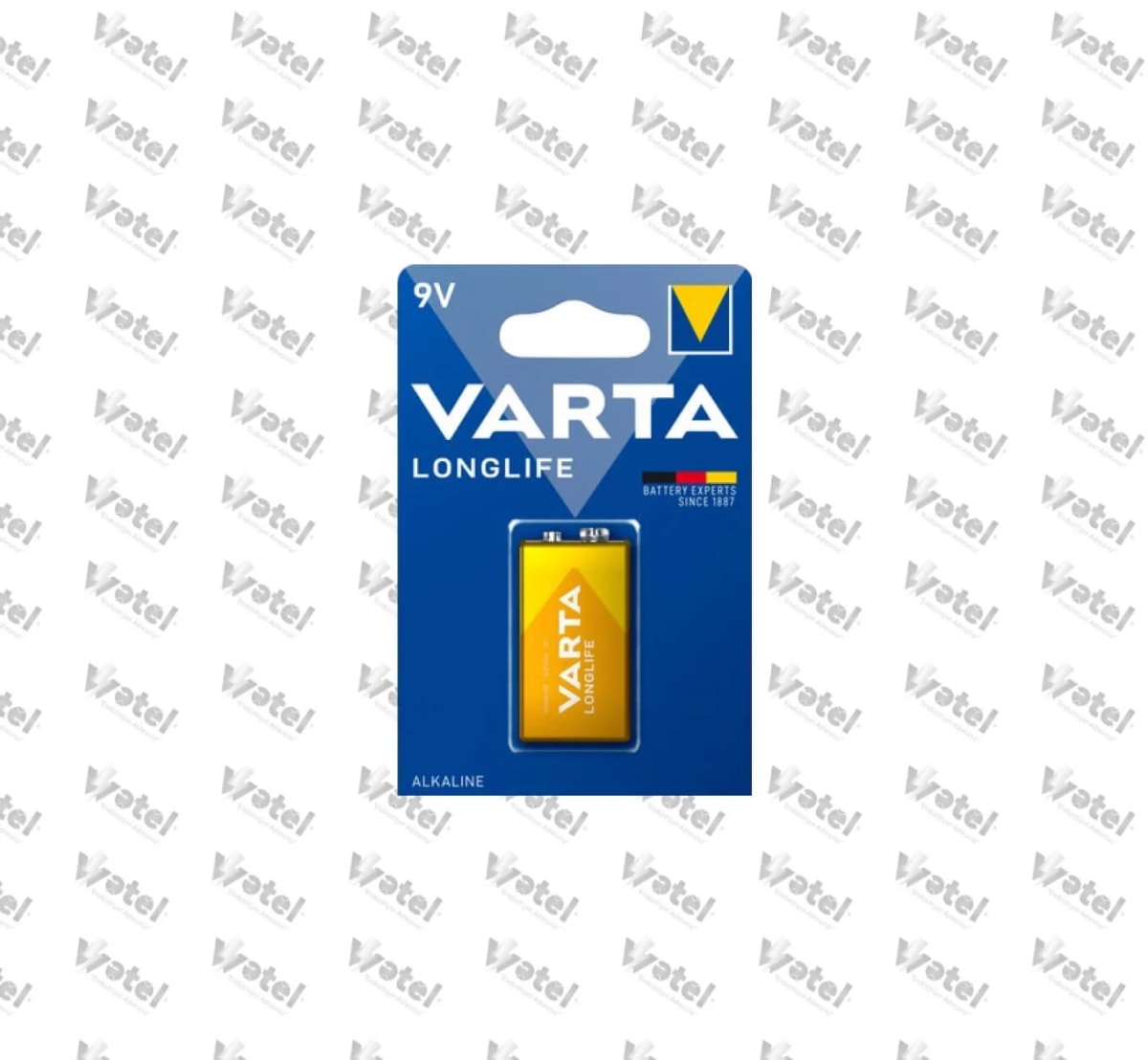 Varta-Longlife-Alkalin-9V - Varta Longlife Alkalin 9V