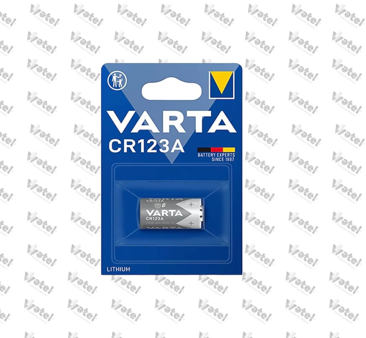 varta-CR123A - Varta CR123A 3V Lityum Pil 1li