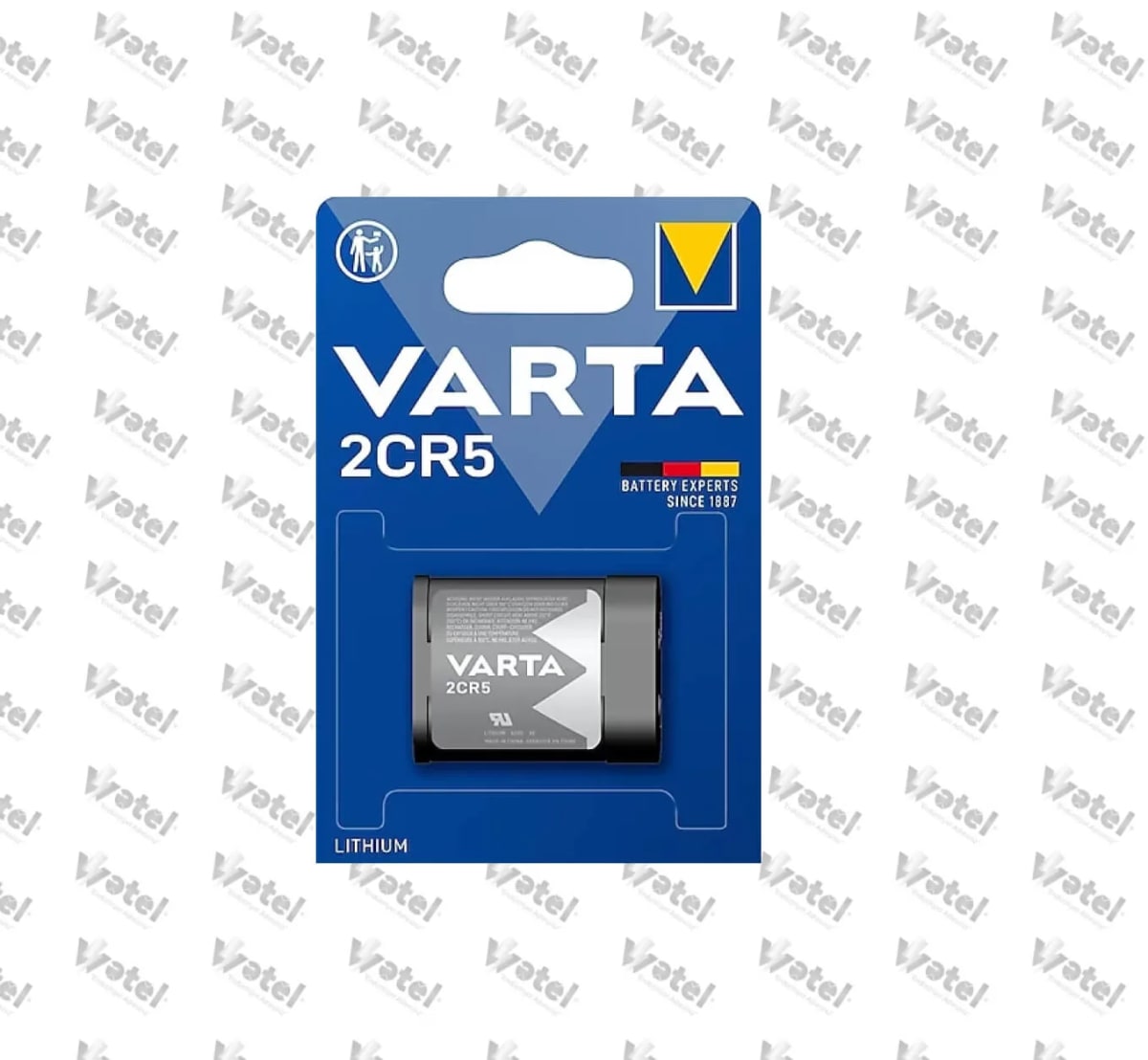 2CR5 - Varta 2CR5 6V Lityum Pil 1li