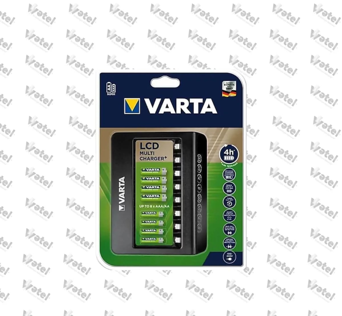 VARTA-LCD-MULTI-CHARGER - Varta LCD Multi Charger AA/AAA Pil Şarj Cihazı