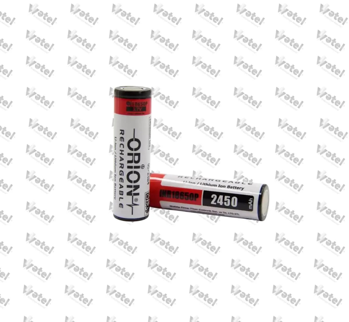 ORION-18650P-2450MAH - Orion 18650P 2450mAh 3.7V Li-ion  Pil 100lü