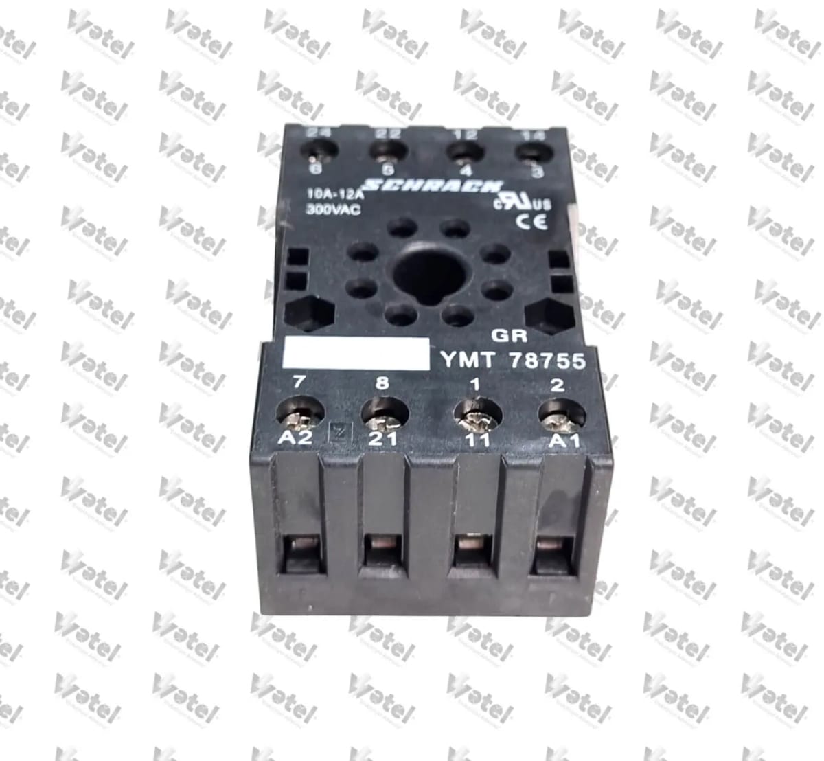 YMT_78755 - Schrack YMT 78755 08 PIN Ray Tipi Soket