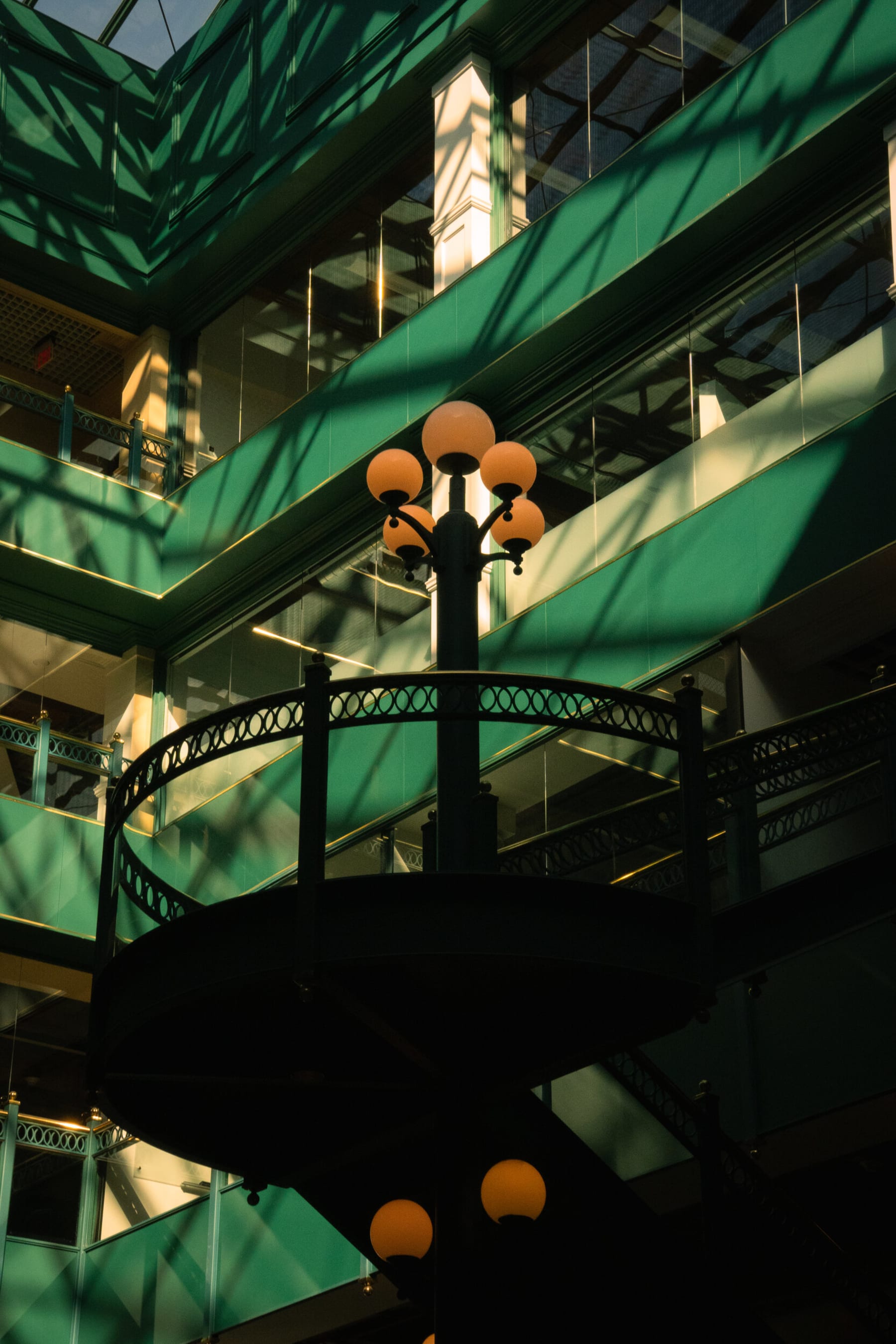 Contrast in green