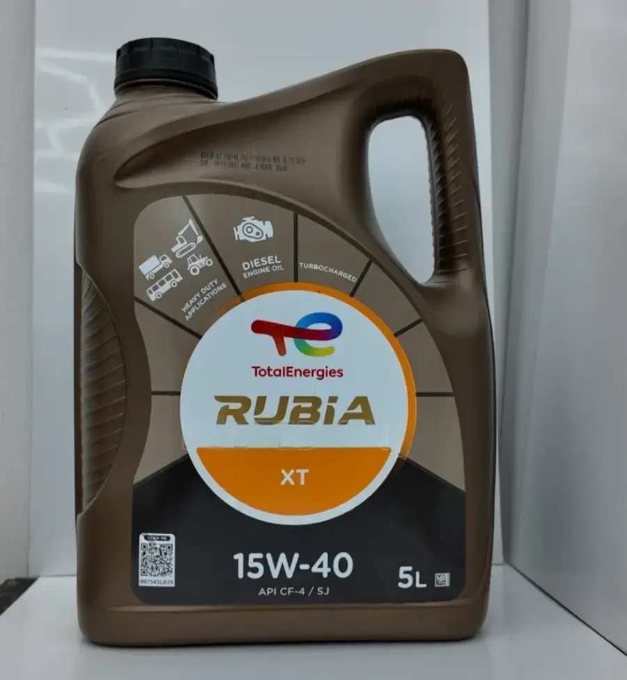 Total Rubia XT 15W-40 5 liters Engine Oil
