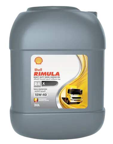 Shell Rimula R4X 15W-40 20 liters Engine Oil