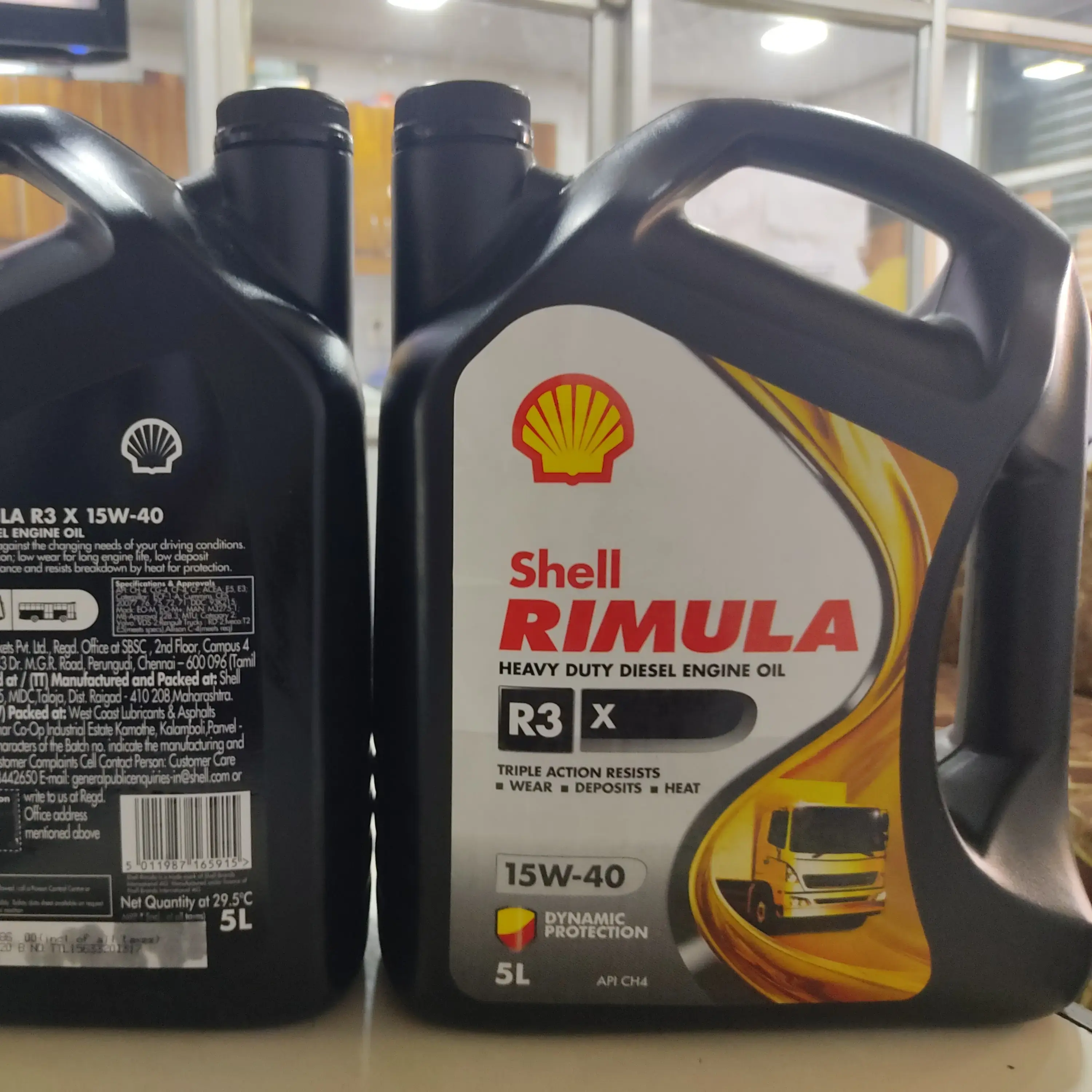 Shell Rimula R3X 15W-40 5 liters Engine Oil