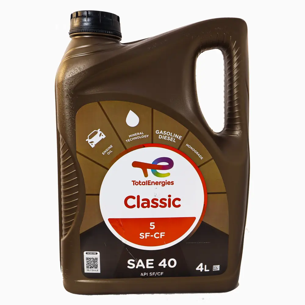 Total Classic SAE 40 4 liters Engine Oil
