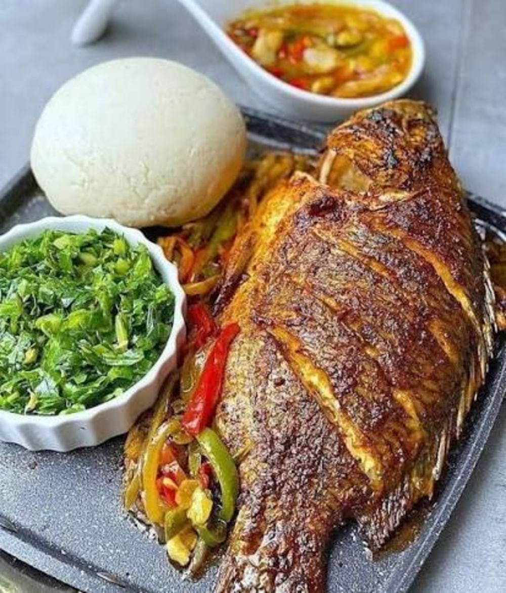 Grilled Tilapia & Ugali