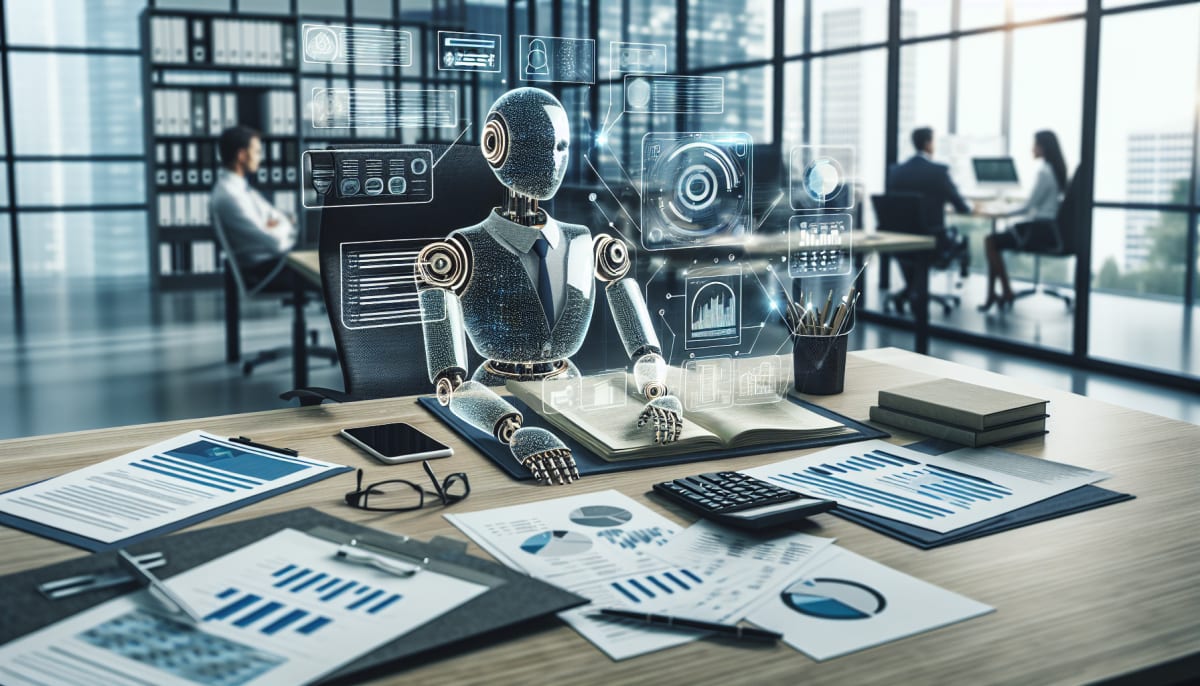 Chatbot and business documents illustrating RAG chatbot for business