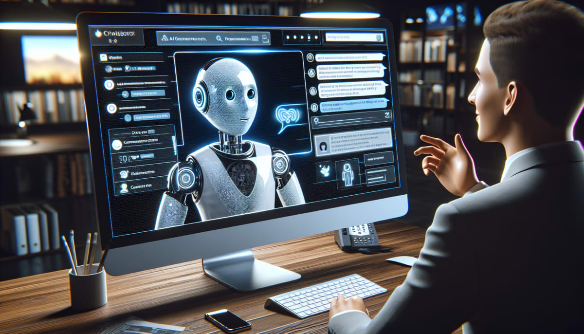 RAG chatbot for business interacting with customers