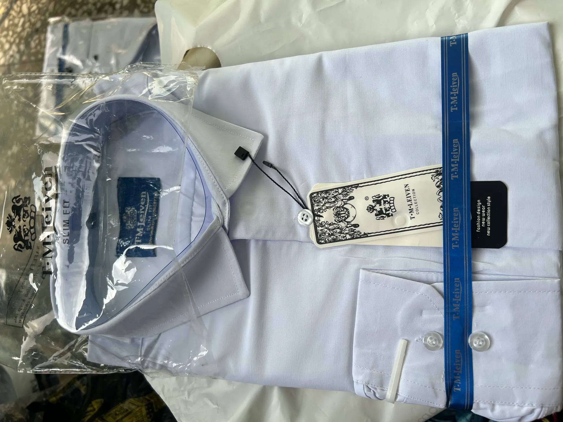 Plain white shirts  - Image 1