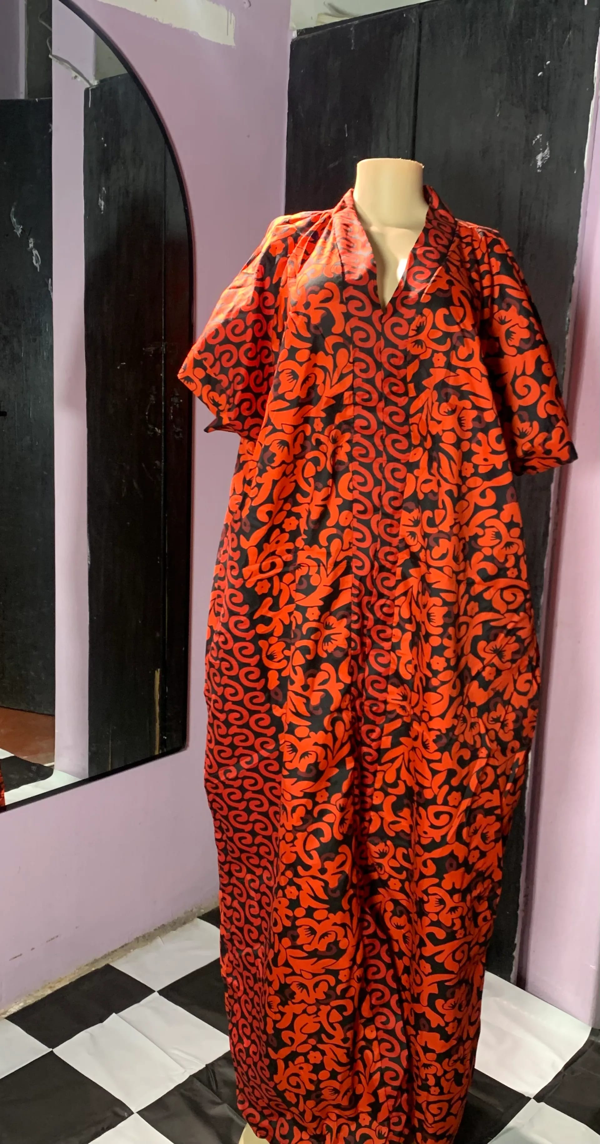 Ankara corset Bubu gown - Image 1