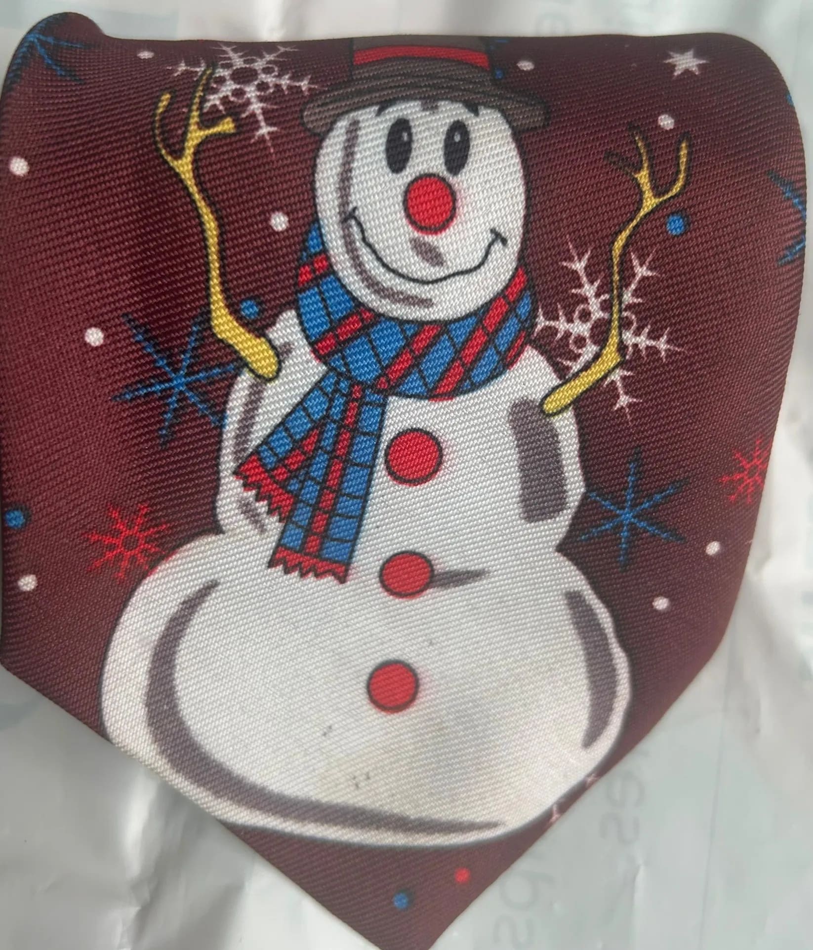 Snowman Tie