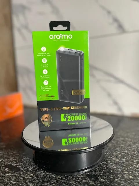 20000mAh Oraimo Powerbank  - Image 1