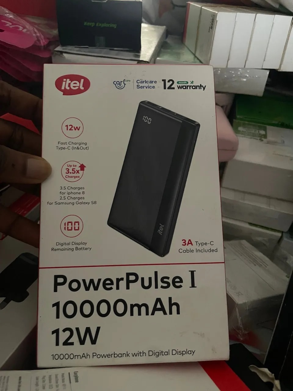 10kmah Itel Powerbank 
