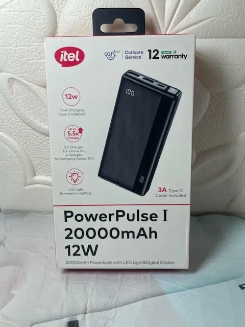 Itel powerpulse 20kmah