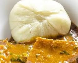 Semo and ogbono soup - Image 1