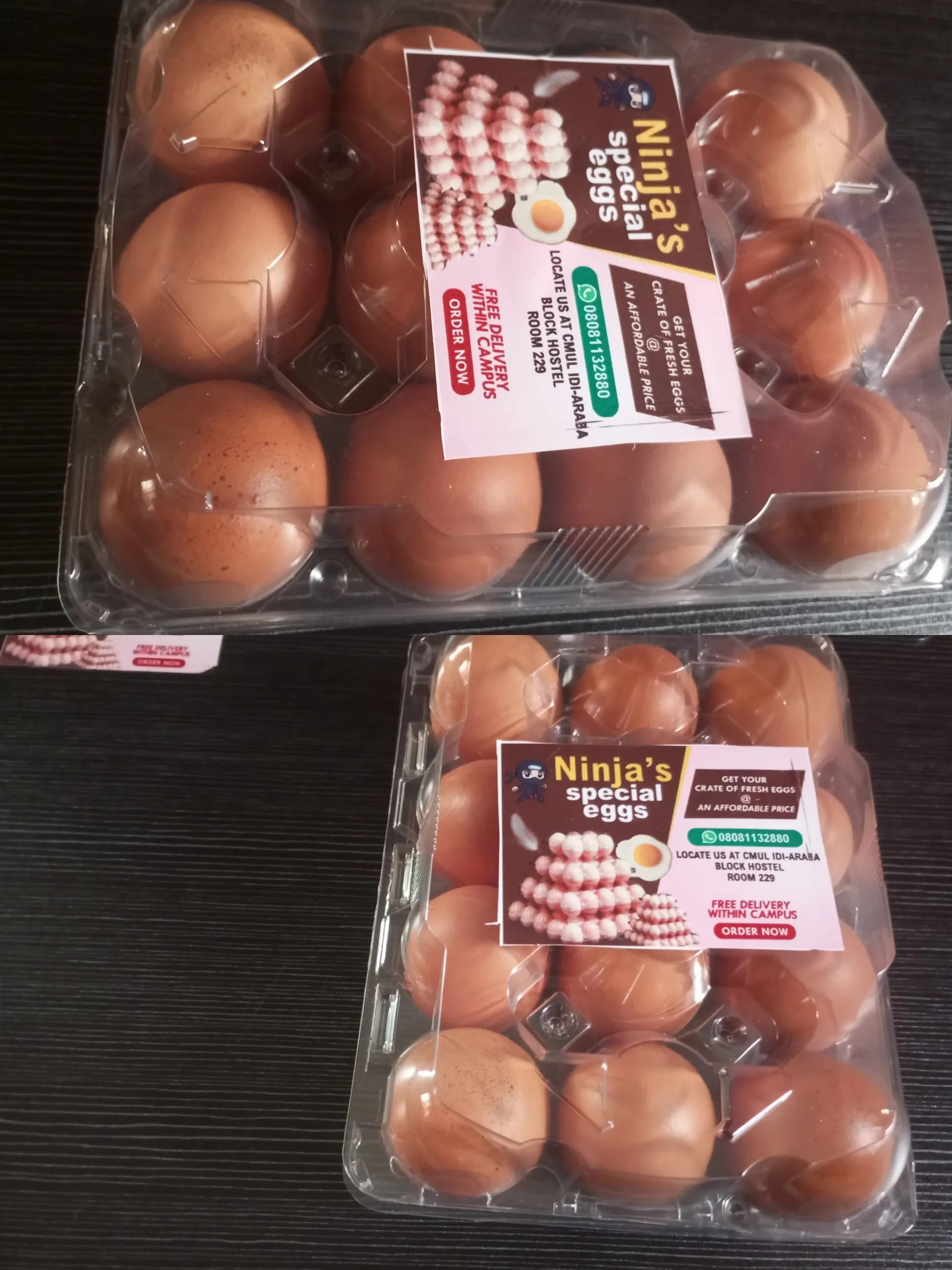 A Crate Of 12 Eggs  - Image 1