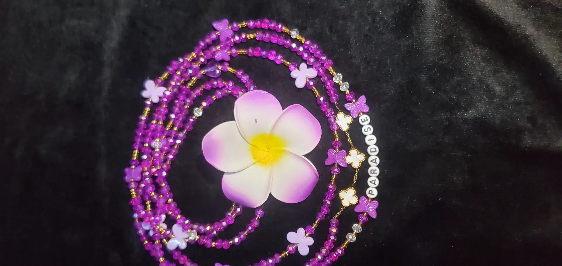 Custom made waist bead 
