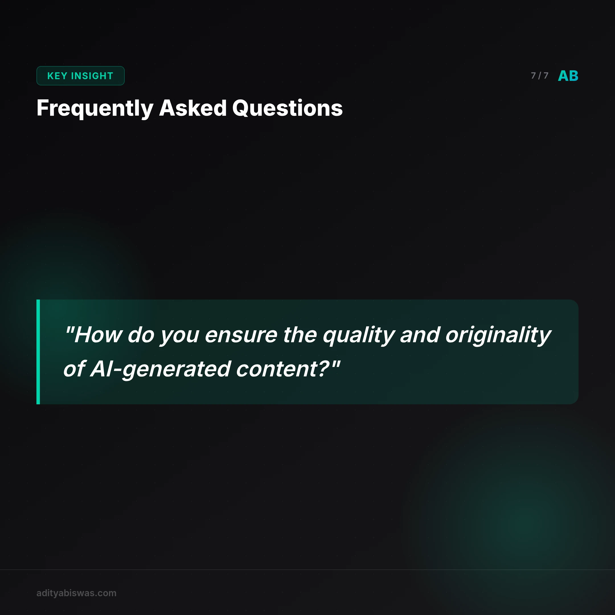 ## Frequently Asked Questions