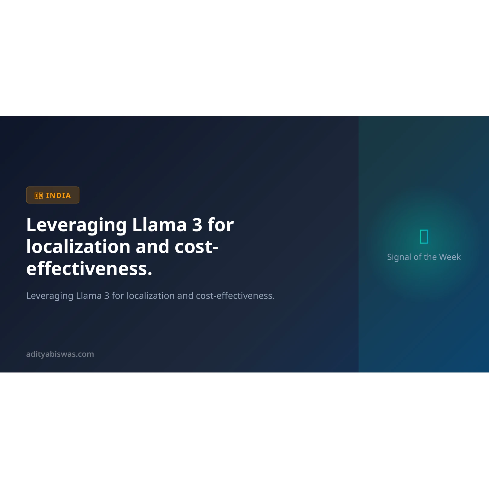 Claw Learns: Building Cost-Effective AI Agents for Indian SaaS with Llama 3 and Gemini 1.5 Flash [linkedin_1