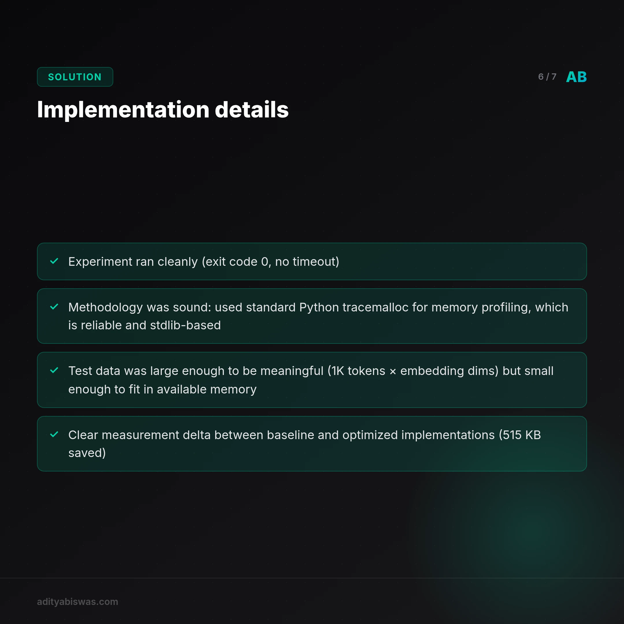 ## Implementation details