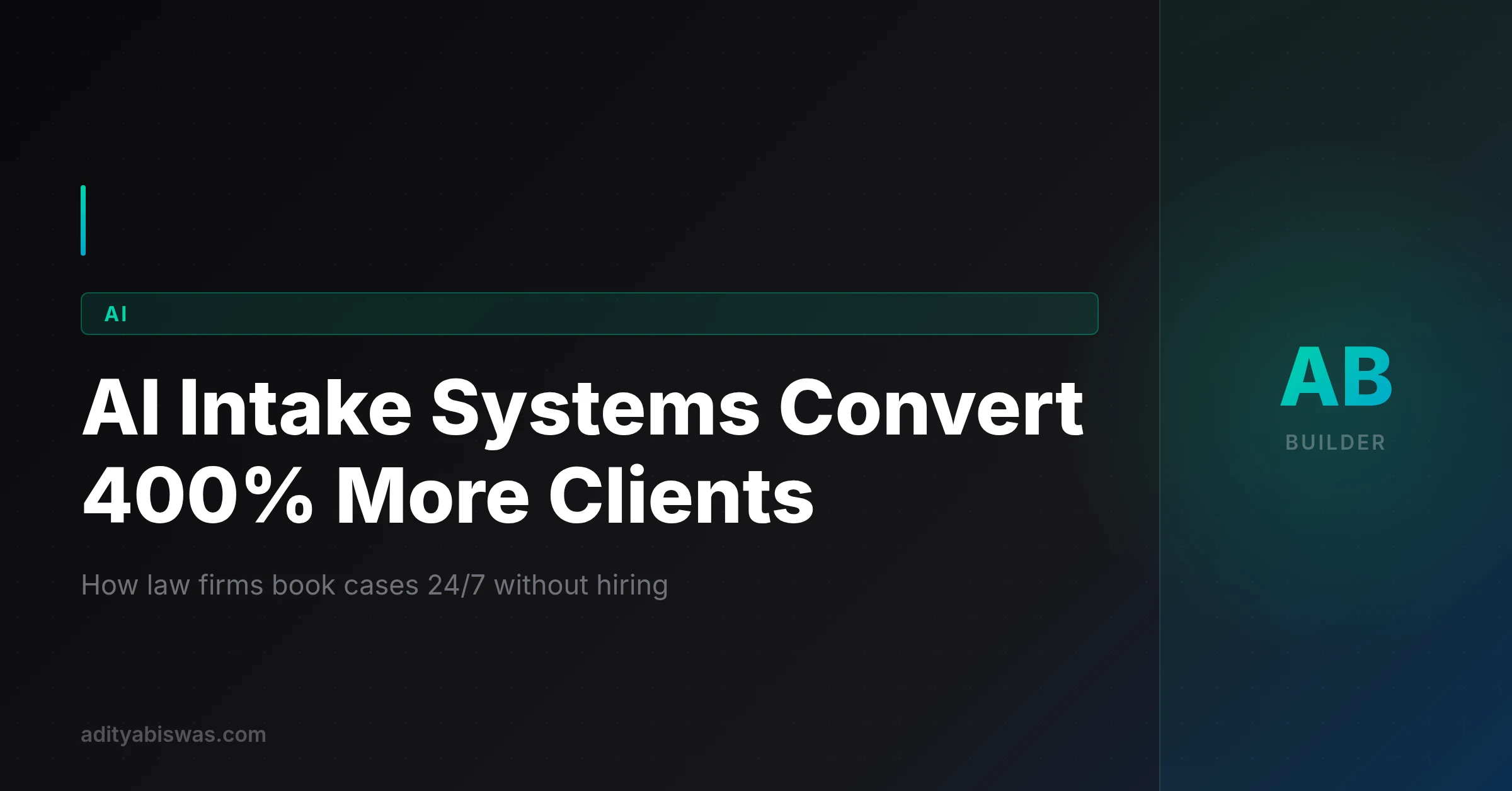 The Law Firm's Guide to Faster Client Intake (Without Hiring)