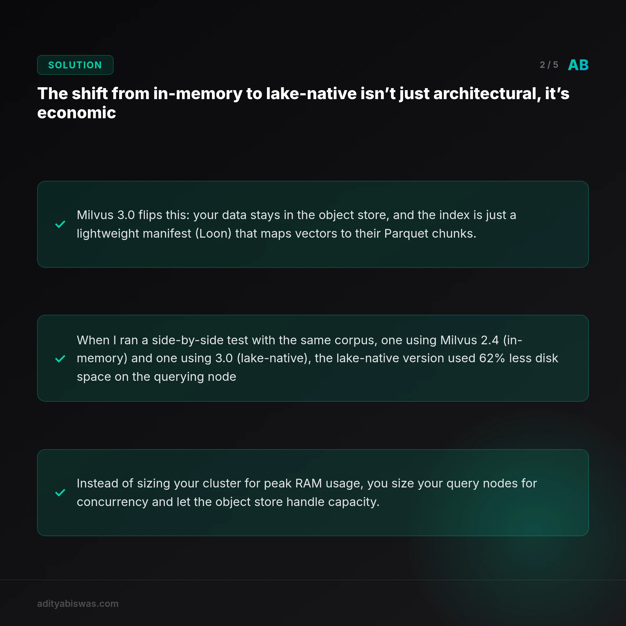 ## The shift from in-memory to lake-native isn’t just architectural, it’s economic